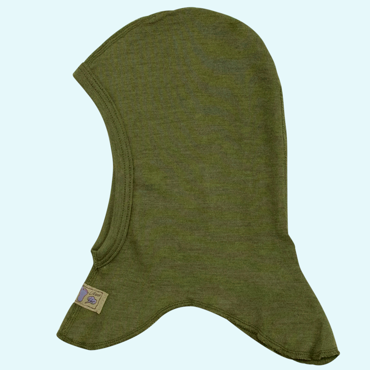 Baby & Kinder Sturmhaube - Schlupfmütze aus Wolle/Seide von Lilano - GOTS