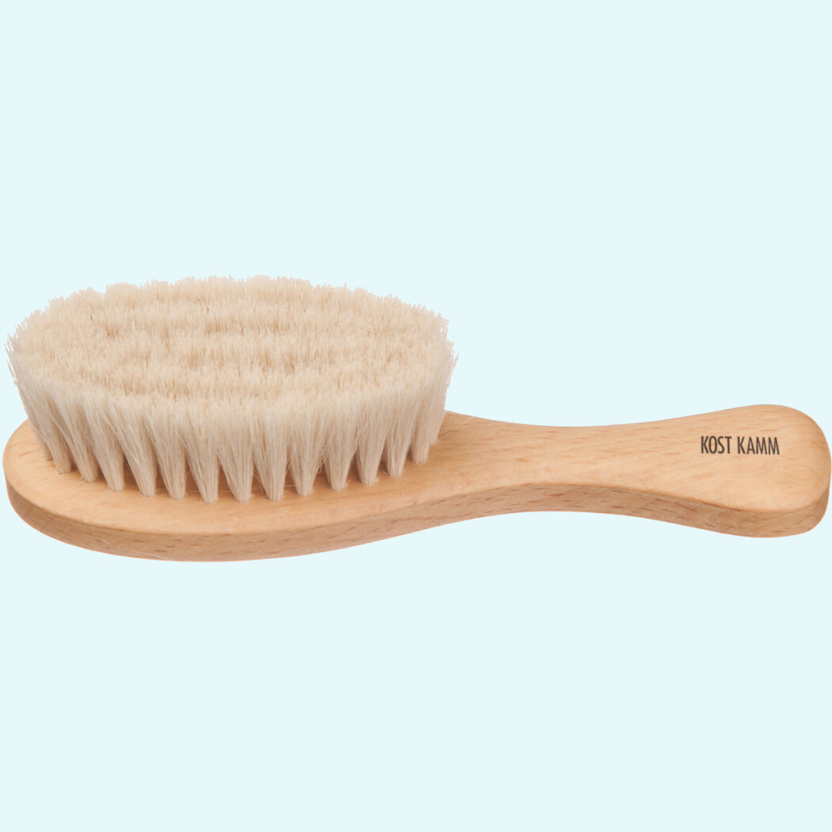 Bürste aus feinem Buchenholz mit Naturborsten - richtig schön & gesund leben Nagelbürste - nicht nur für Kinder, Buche, mittelharte Borste, verschiedene Tiermotive