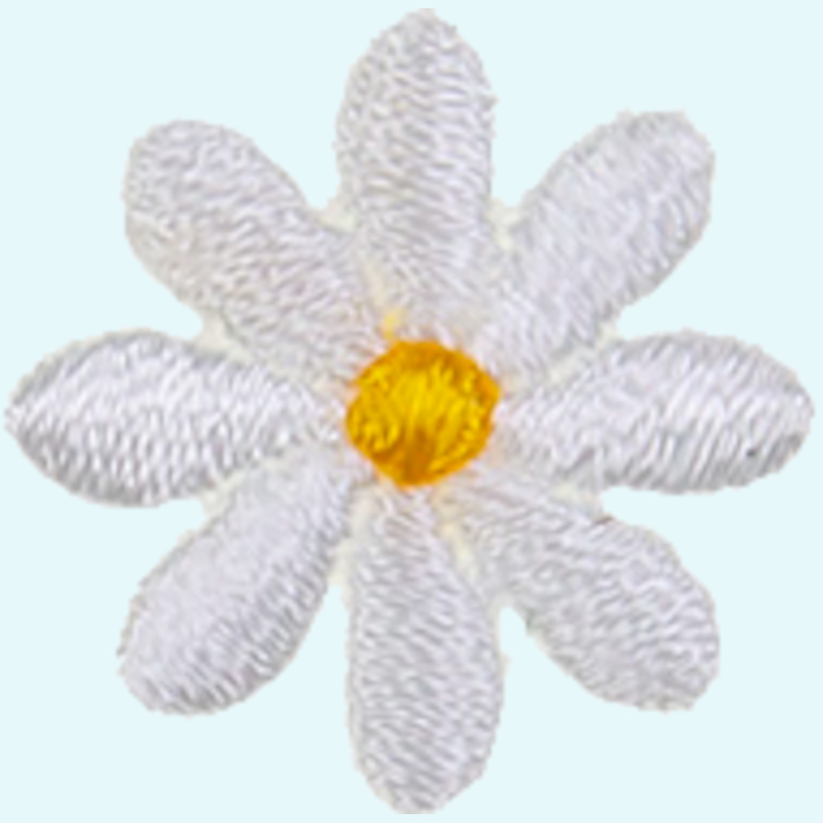 Veno Kinder & Erwachsenen Bügelapplikation Blume zum Aufbügeln auf Walk, Wollwalk, Kleidung & Stoff