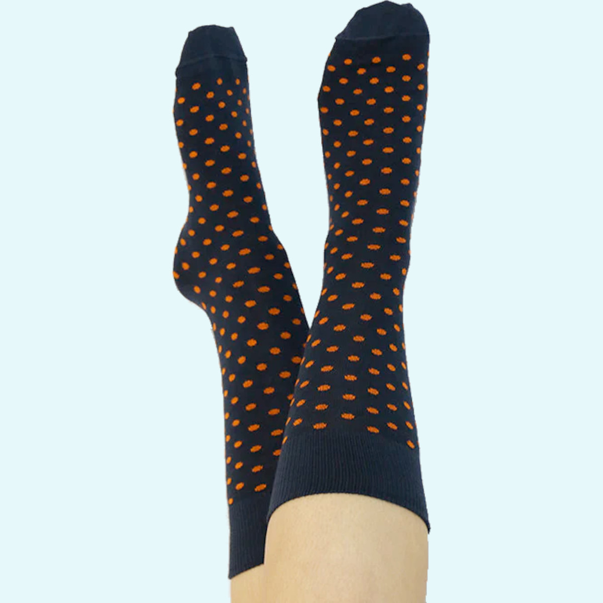 Einmal mit Punkten - Socken aus BIO Baumwolle punkten immer