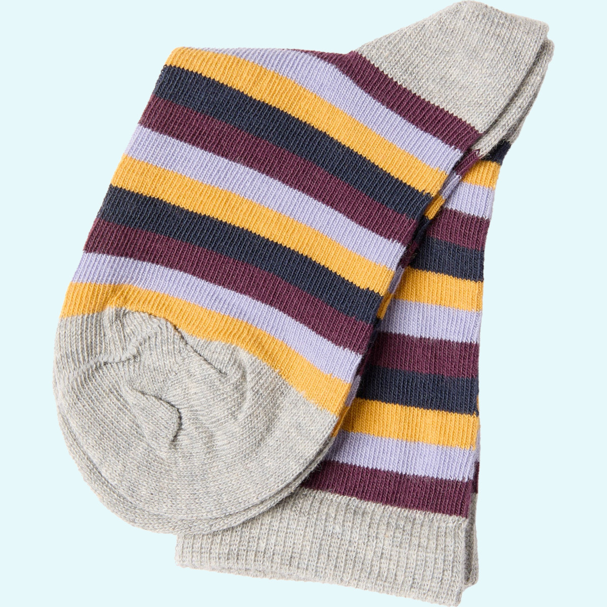 Fröhlich bunte Socken aus feiner BIO Baumwolle - süße Farben