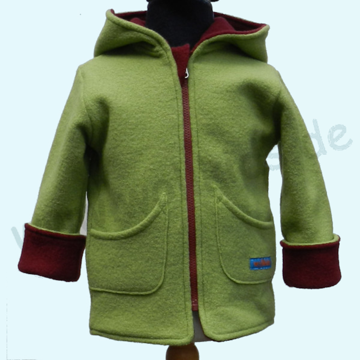 Wollwalk Jacke Wolljacke für Kleinkinder 🌲 ideal auch für den Waldkindergarten
