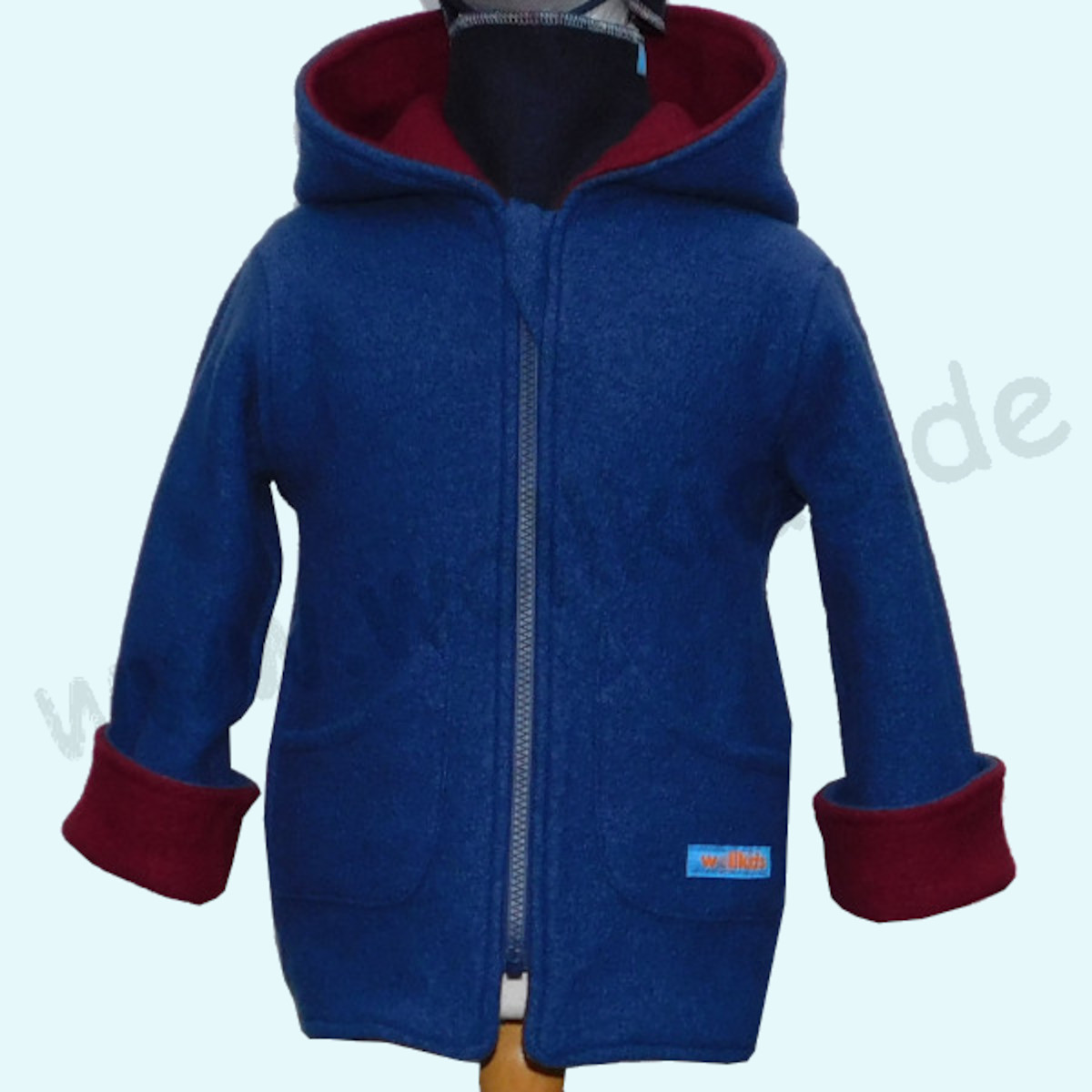 Richtig dicke Wollwalkjacke - Wendewalkjacke ❄ doppelter Walk - doppelt warm