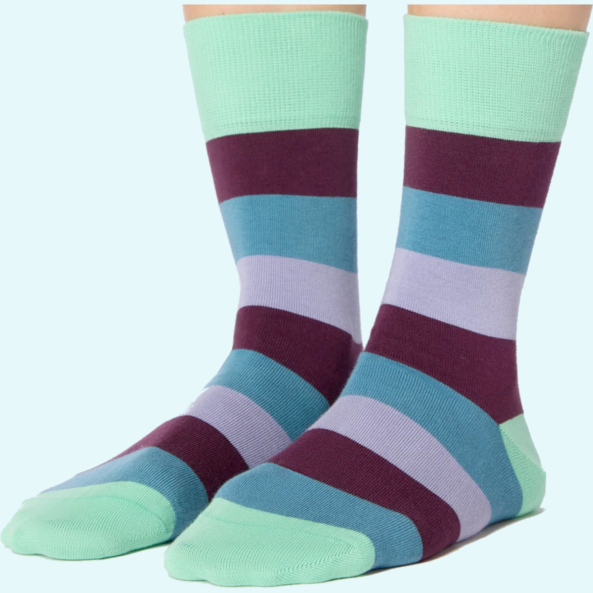 Schöne bunte Socken für Erwachsene aus feiner BIO Baumwolle von Albero-natur