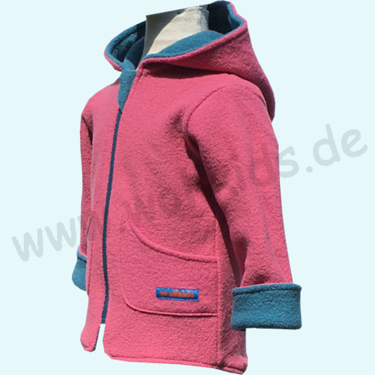 🐰 Mädchentraum - Winterjacke - doppellagiger Walk 🌲 auch für den Waldkindergarten