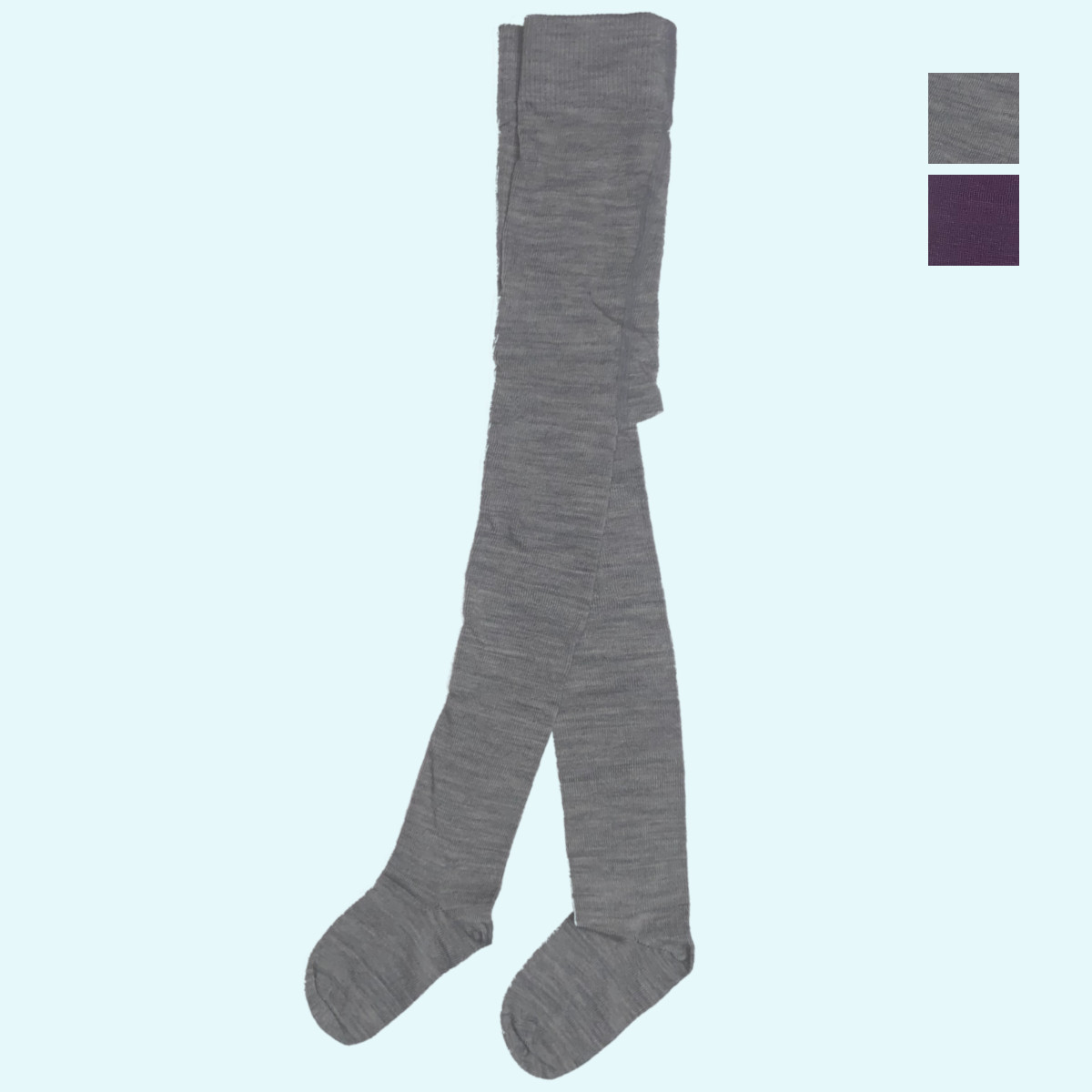 Feine Strumpfhose aus BIO Schurwolle & Baumwolle - schlicht & schön