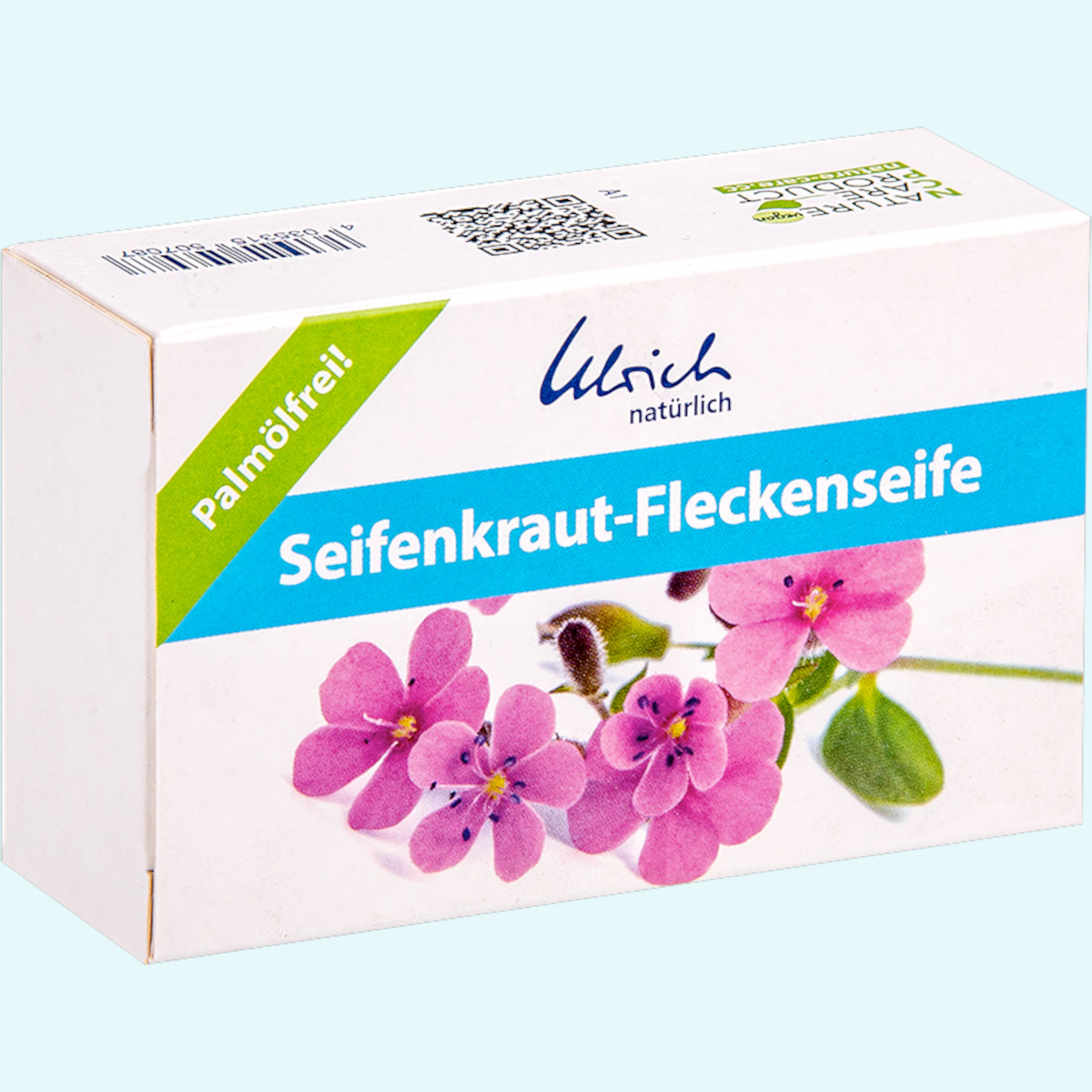 Fleckenseife für Wolle und Seide Seifenkraut Fleckenseife - 100g Stück von Ulrich natürlich - Öko-Zertifiziert!