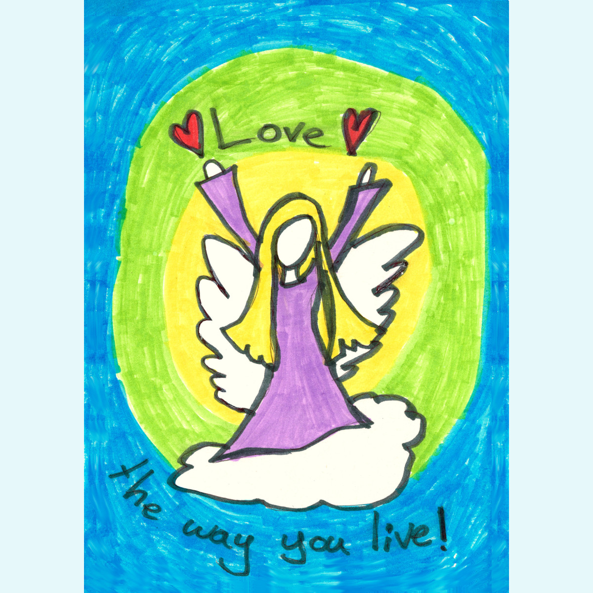 Postkarten mit schönen, tiefgehenden & berührenden Sprüchen & Motiven Wollkids Postkarten mit schönen Sprüchen & Motiven selbst gestaltet durch Kinderhand