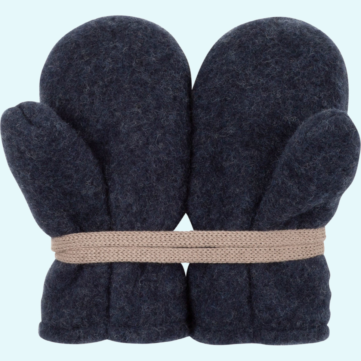 Super kuschelige Bio Wollfleece Baby-Fäustlinge aus 100% Merinowolle von Pure Pure - perfekt für Neugeborene im Winter