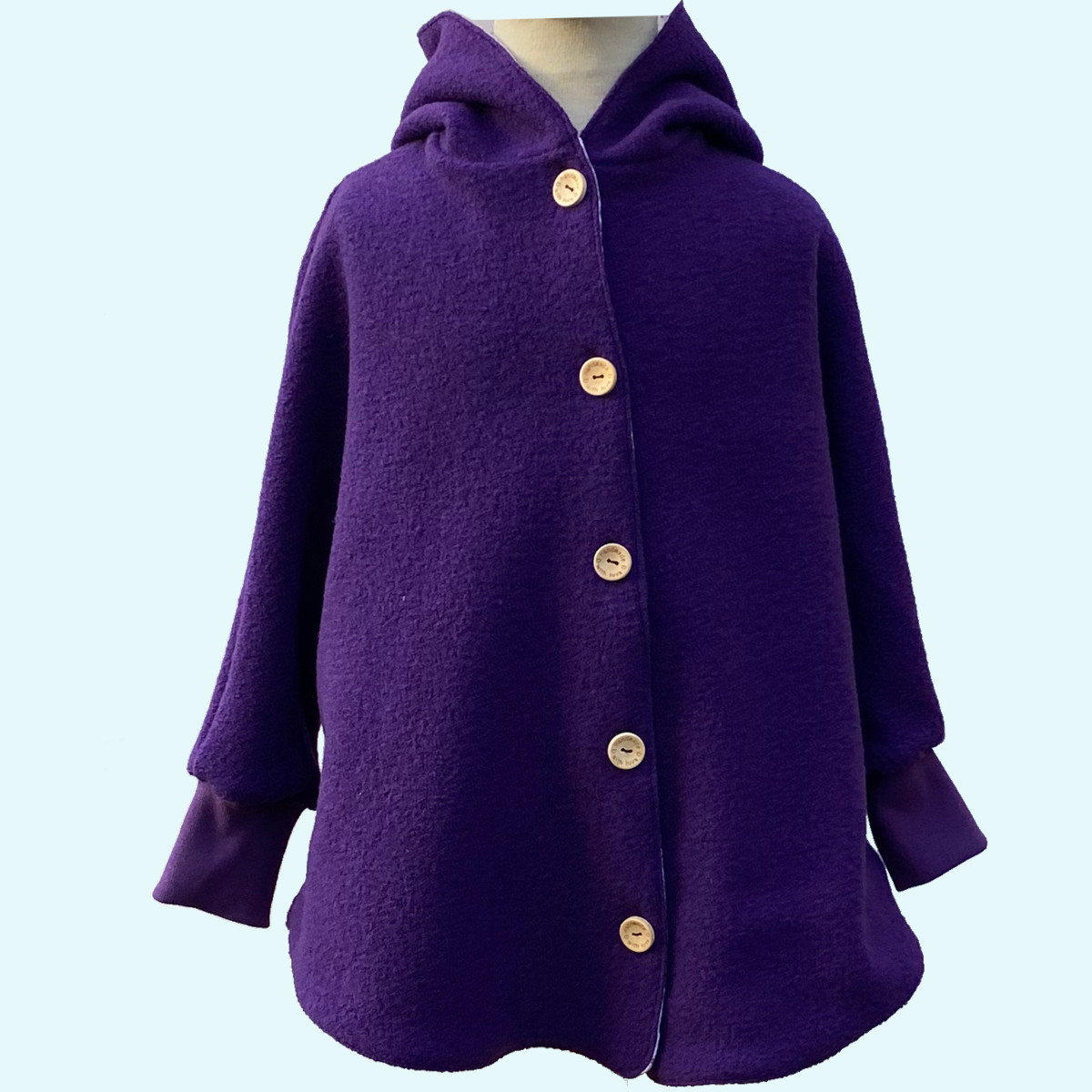 Zwergen Mäntelchen aus 100% Schurwolle von Wollkids