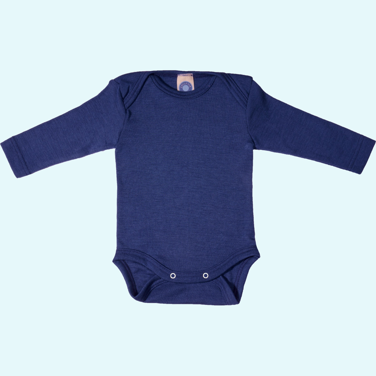 Warmer Cosilana Baby Body langarm aus merino Wolle/Seide Baby Body langarm einfarbig von Cosilana aus BIO merino Schurwolle/Seide - ideal im Winter & bei empfindlicher Haut GOTS