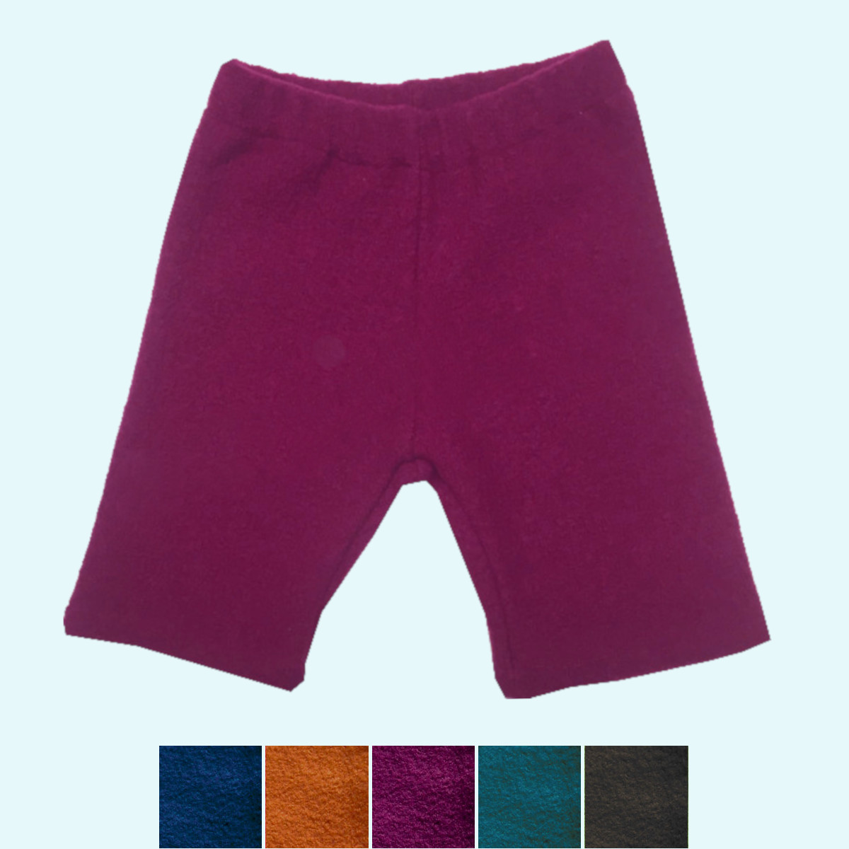 Wollwalk Hosen in kurz - Midi Shorts für Kids - auch für den Waldkindergarten