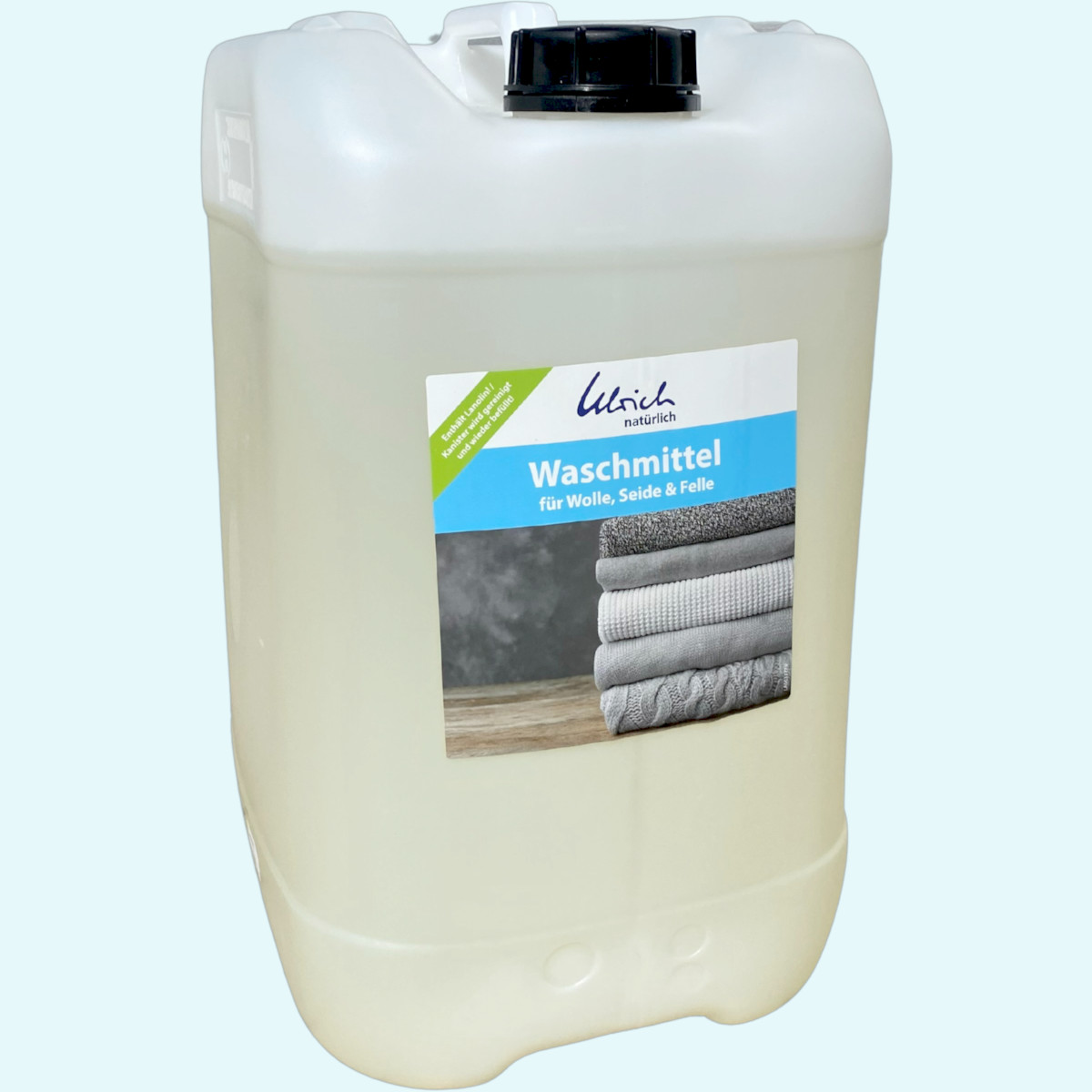Wolle Seide Waschmittel 5l Kanister Waschmittel Wolle, Seide und Felle mit Lanolin 5l Kanister - Ulrich natürlich