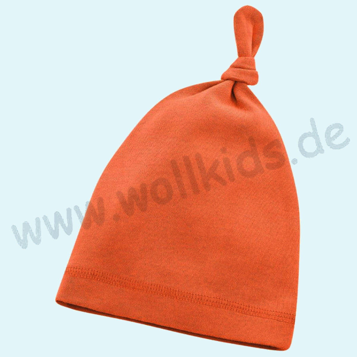Baby Zipfelmütze aus 100% BIO Baumwolle von Living Crafts