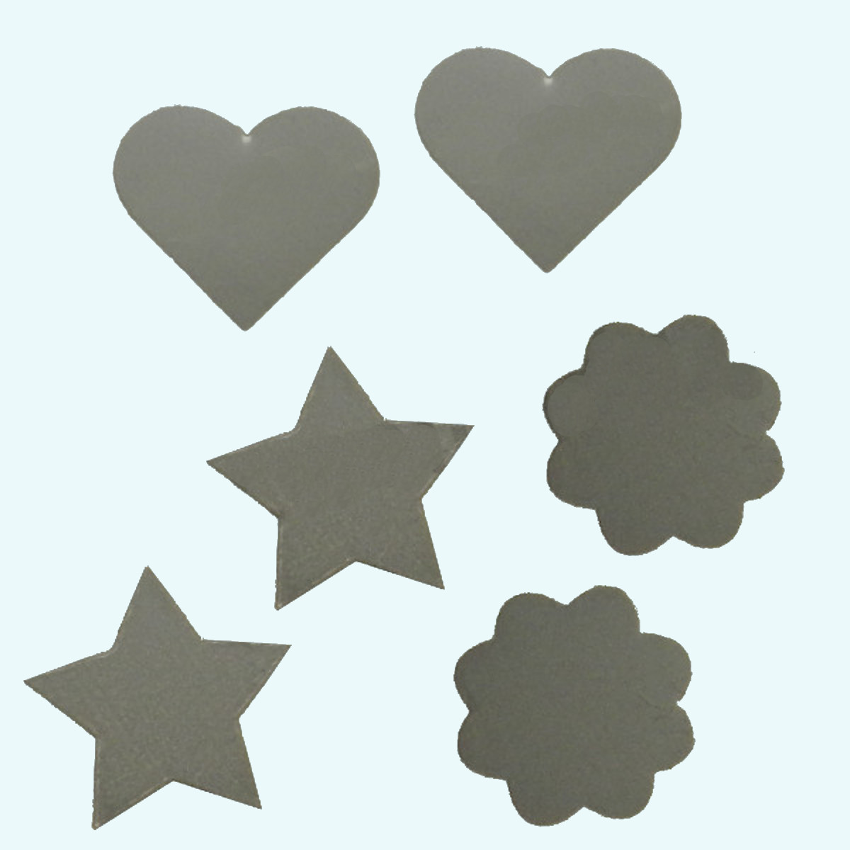 Reflektoren für Kinder Wollwalk Kleidung zum Aufbügeln - 2er Set Reflektoren für Kinder Kleidung zum Aufbügeln im 2er Set - perfekt auch für Wollwalk