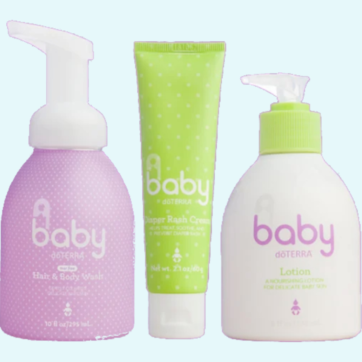 dōTERRA Baby Pflege Set Pflegeserie mit reinen ätherischen Ölen - CPTG zertifiziert