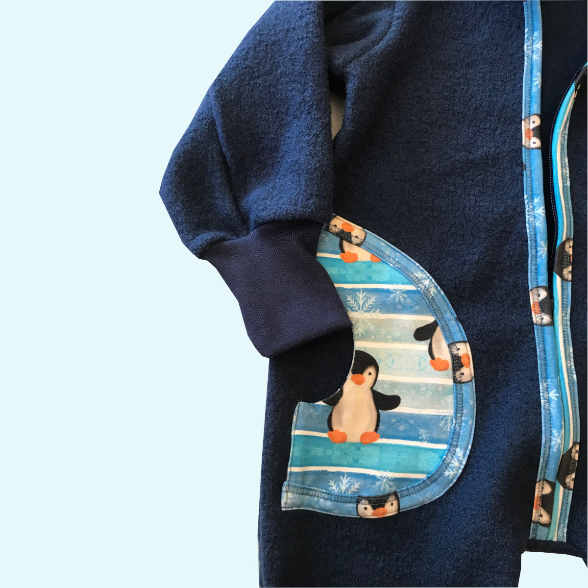Wollkids Baby & Kinder Winter Walkoverall gefüttert, mitwachsend & mit Reißverschluss