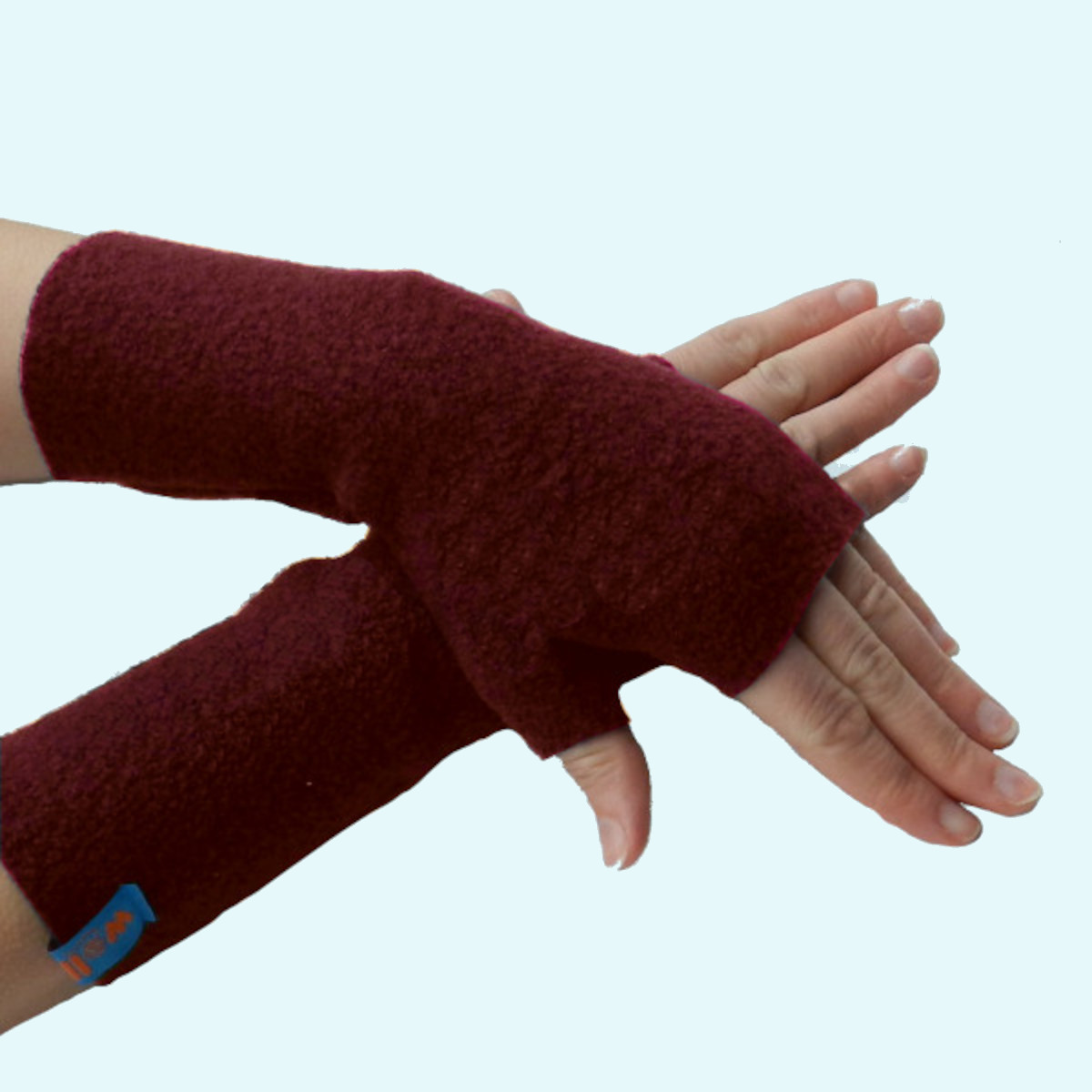 Warme Wollkids Walk Pulswärmer aus 100% Wollwalk für Damen im Winter Warme Wollkids Erwachsenen Wollwalk Pulswärmer Handstulpen aus 100% Walkwolle für Damen im Winter