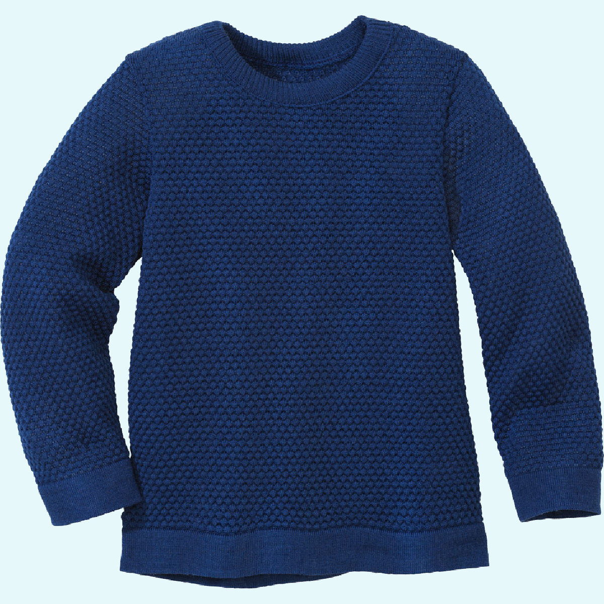 Zärtlicher disana Baby & Kinder Strick-Pullover Merinowolle Zärtlicher disana Baby & Kinder Wabenstrick-Pullover/ Wollpullover/Strickpullover aus BIO merino Schurwolle für den Winter GOTS