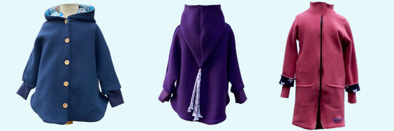 Baumwoll-Gefütterter Walkmantel