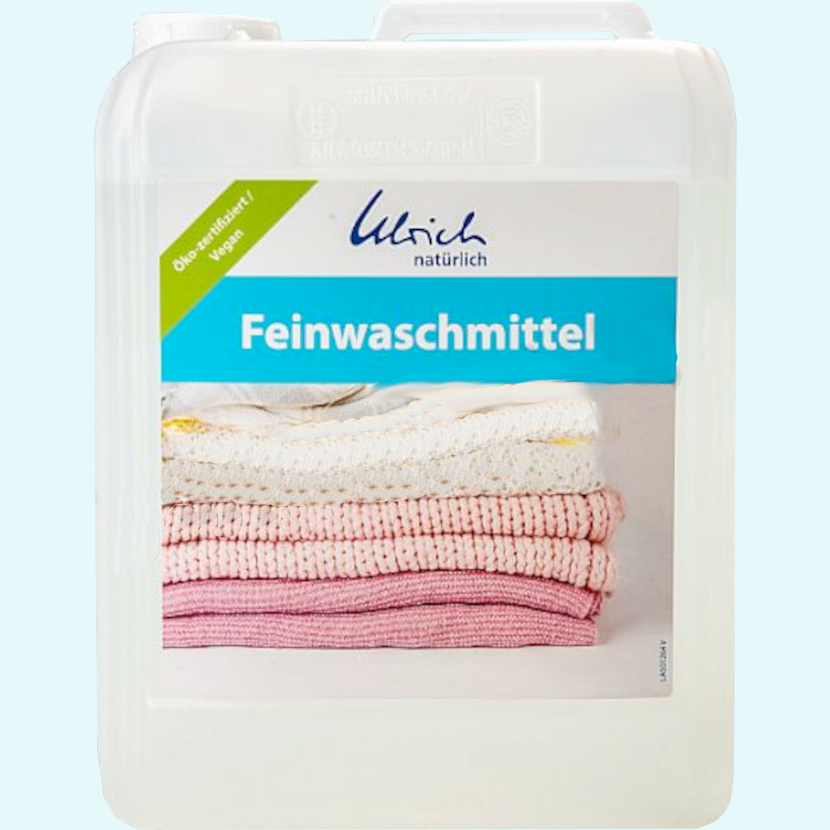 Feinwaschmittel für Wolle und Feines 5l Ulrich natürlich Feinwaschmittel - für Feinwäsche, auch für Wolle & Seide - 5 L Kanister