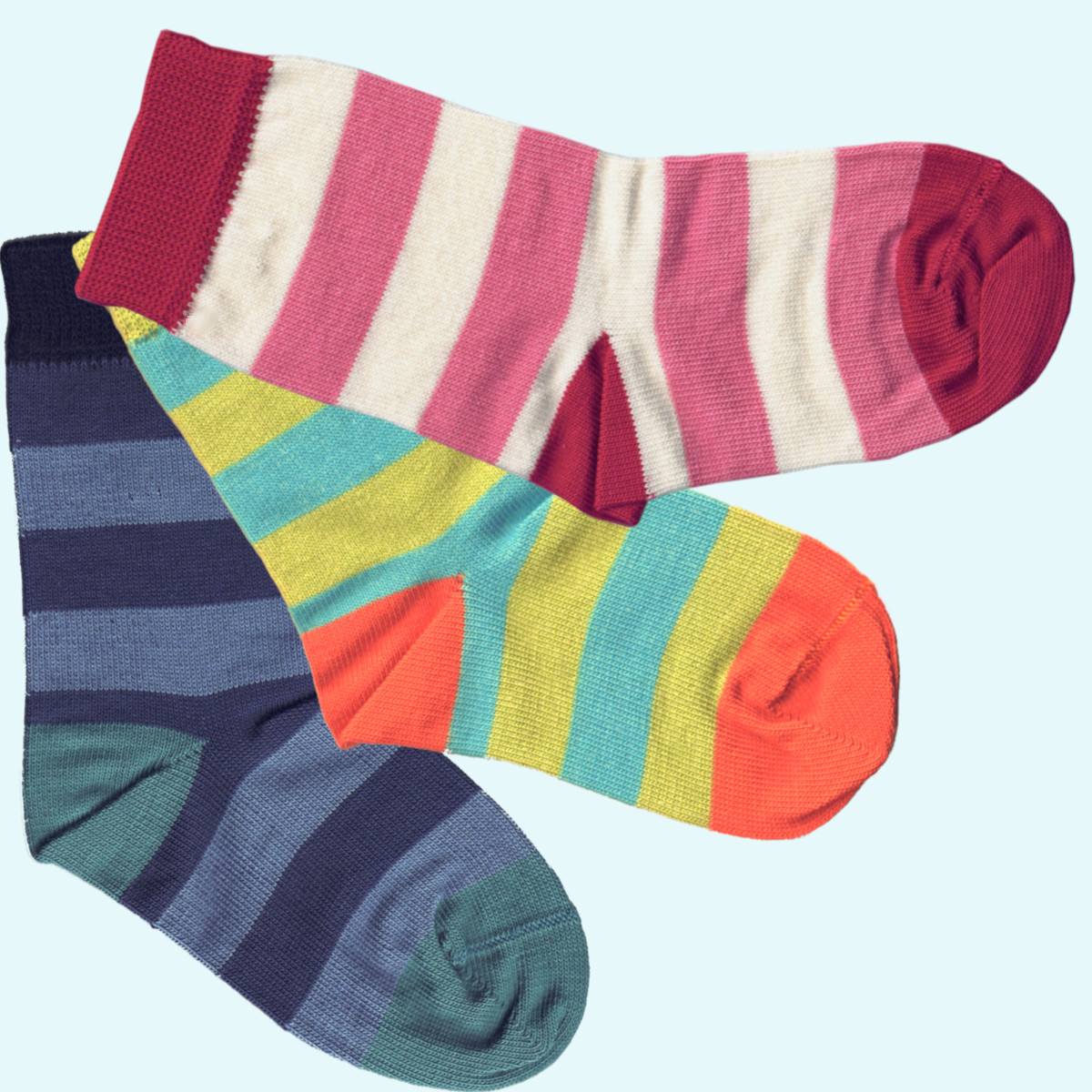 Süße bunte Kinder Socken aus Bio Baumwolle - Grödo Süße Kinder Socken aus Bio Baumwolle von Grödo - bunt