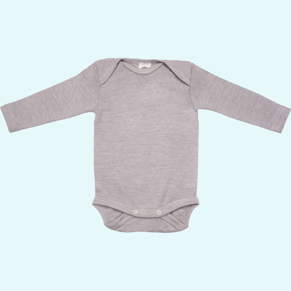 Warmer Cosilana Baby Body langarm aus merino Wolle/Seide Baby Body langarm einfarbig von Cosilana aus BIO merino Schurwolle/Seide - ideal im Winter & bei empfindlicher Haut GOTS