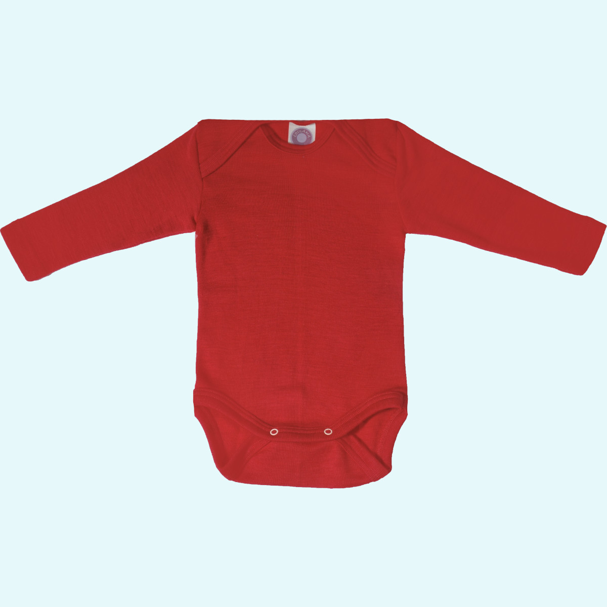 Warmer Cosilana Baby Body langarm aus merino Wolle/Seide Baby Body langarm einfarbig von Cosilana aus BIO merino Schurwolle/Seide - ideal im Winter & bei empfindlicher Haut GOTS