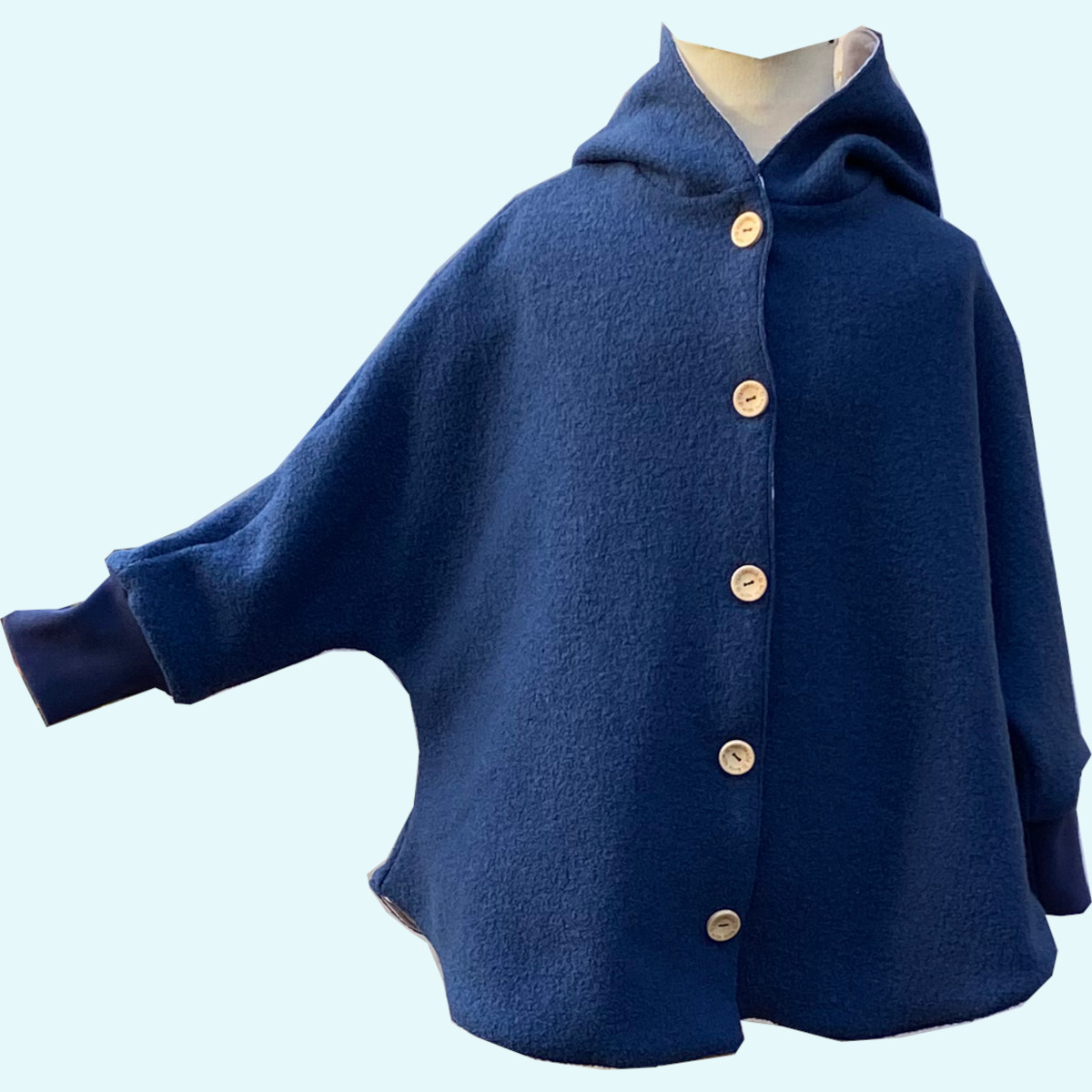 Zwergen Mäntelchen aus 100% Schurwolle von Wollkids