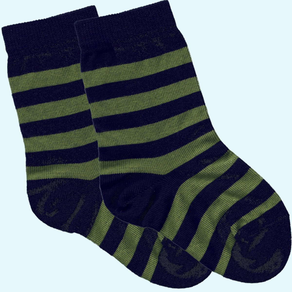 Schöne Kinder Socken aus Bio Baumwolle - Grödo Ringel Schöne Socken geringelt für Kinder aus Bio Baumwolle von Grödo