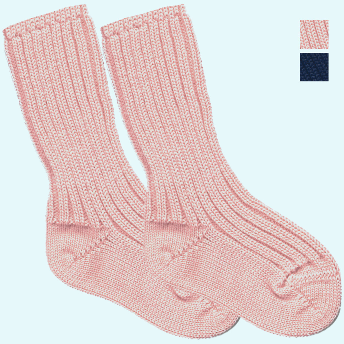 Dicke & warme Baby Wintersocken aus 100% Bio Baumwolle - Grödo Dicke & warme Wintersocken für Babys aus reiner Bio Baumwolle von Grödo