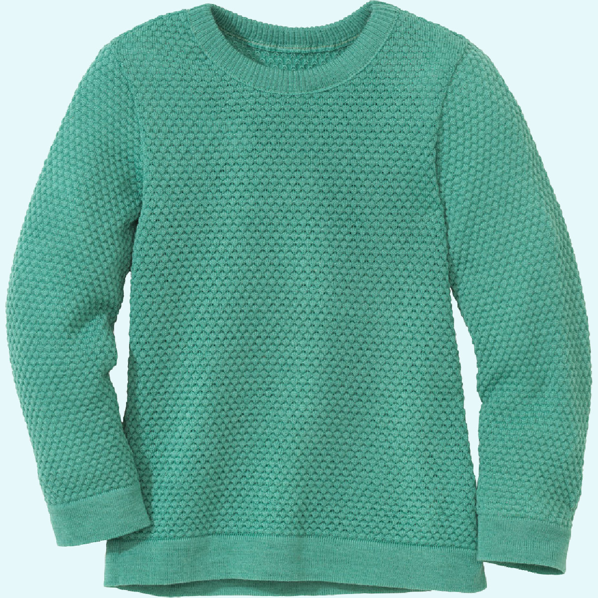 Zärtlicher disana Baby & Kinder Strick-Pullover Merinowolle Zärtlicher disana Baby & Kinder Wabenstrick-Pullover/ Wollpullover/Strickpullover aus BIO merino Schurwolle für den Winter GOTS