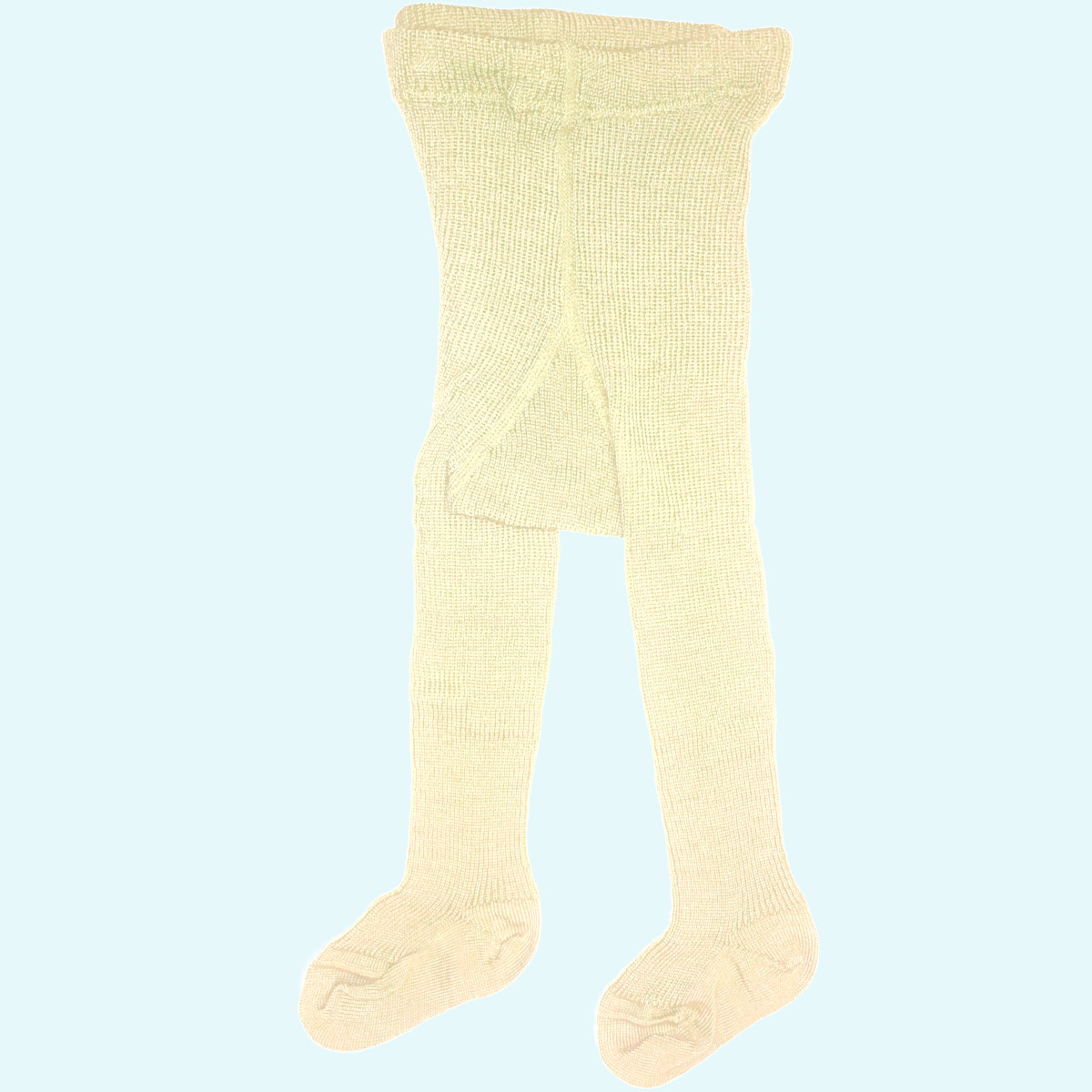 Baby - Strumpfhose aus reiner kbA Baumwolle ohne Elasthan natur GOTS