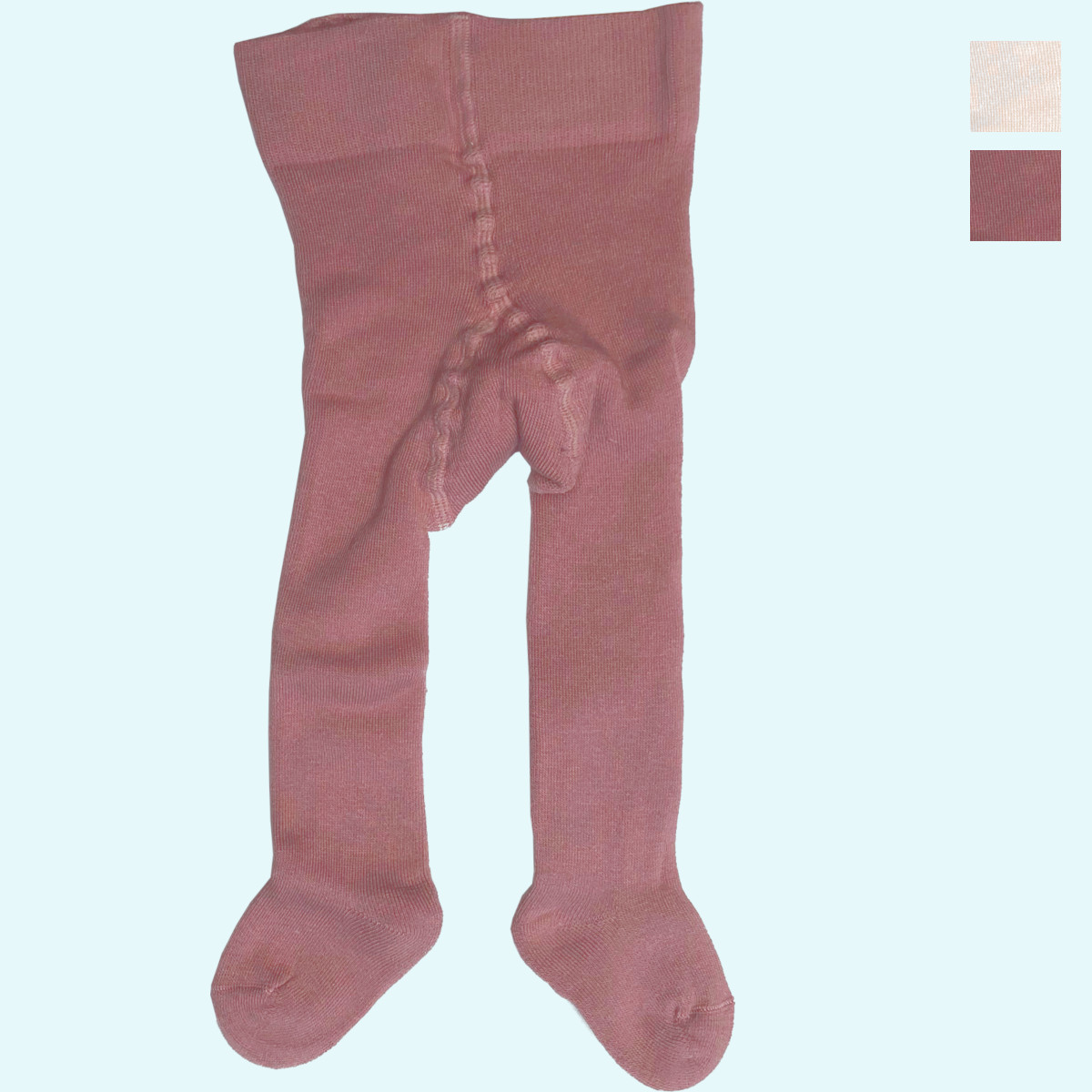 Warme Baby Strumpfhose aus dickem BIO Baumwolle-Frottee - kuschelweich