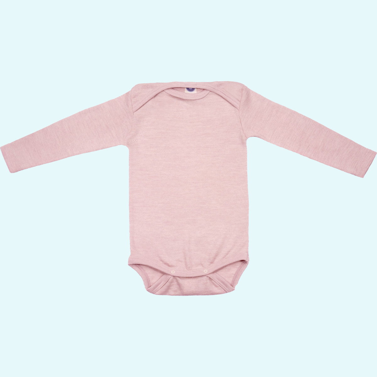 Warmer Cosilana Baby Body langarm aus merino Wolle/Seide Baby Body langarm einfarbig von Cosilana aus BIO merino Schurwolle/Seide - ideal im Winter & bei empfindlicher Haut GOTS