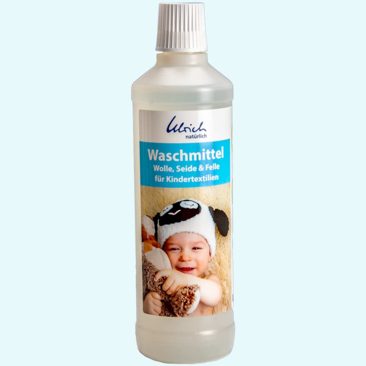 Waschmittel Wolle, Seide und Felle für Kindertextilien 500ml - Ulrich natürlich