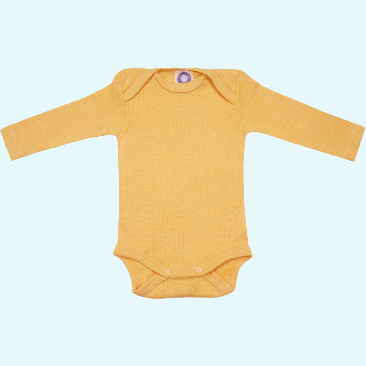 Baby Body langarm aus Wolle-Seide-Baumwolle - Cosilana Baby Body langarm aus Wolle-Seide-Baumwolle von Cosilana