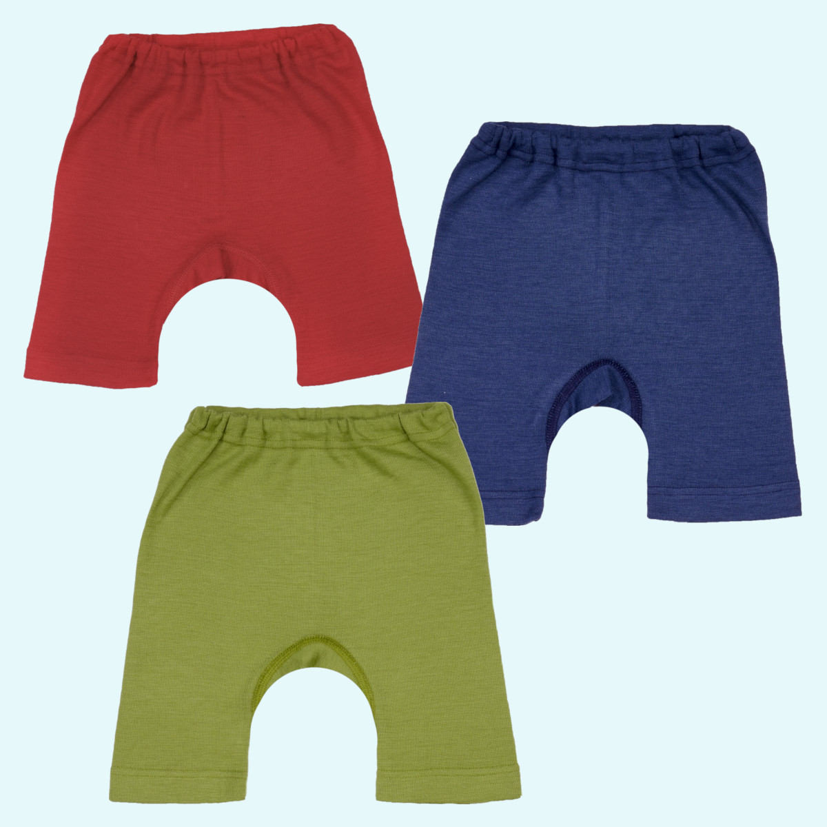 Kinder Unterwäsche Shorts Wolle Seide - weiche Schritte