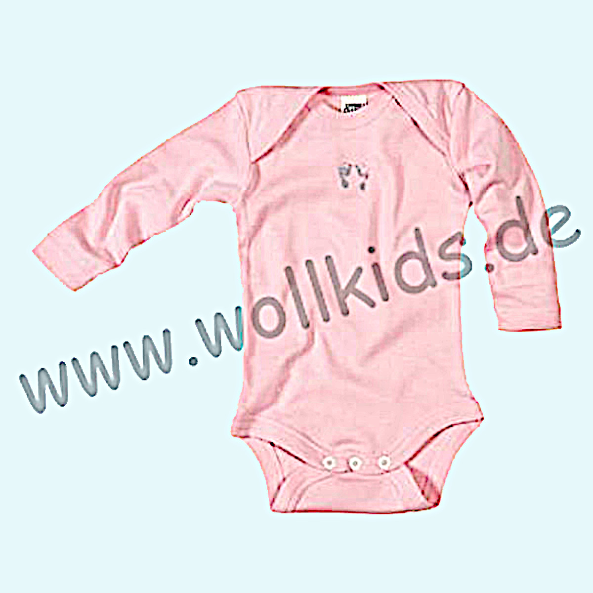 Süßer langarm Baby Body aus 100% Bio Baumwolle - Living Crafts Langarm Baby Body aus 100% Bio Baumwolle von Living Crafts