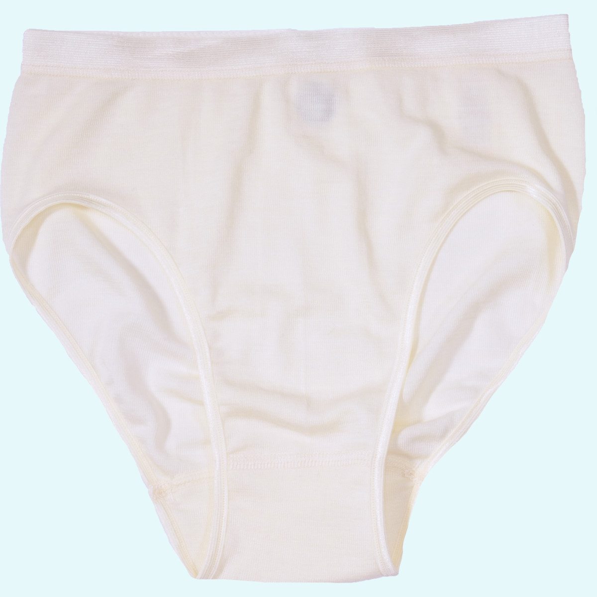 Weicher Cosilana Damen Unterwäsche Slip Merinowolle Seide Zarter Unterwäsche Slip schwarz/weiß für Damen aus kbT merino Schurwolle/Seide von Cosilana - ideal im Winter & bei empfindlicher Haut GOTS