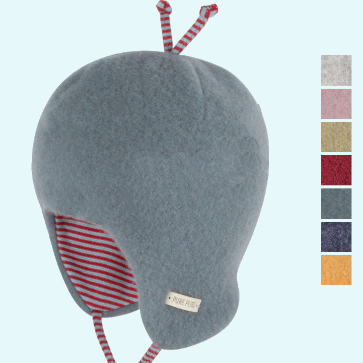 Die beste Baby-Mütze ❄ MUST-HAVE aus BIO Schurwoll-Fleece ❄ schön kuschelig warm ❄ 