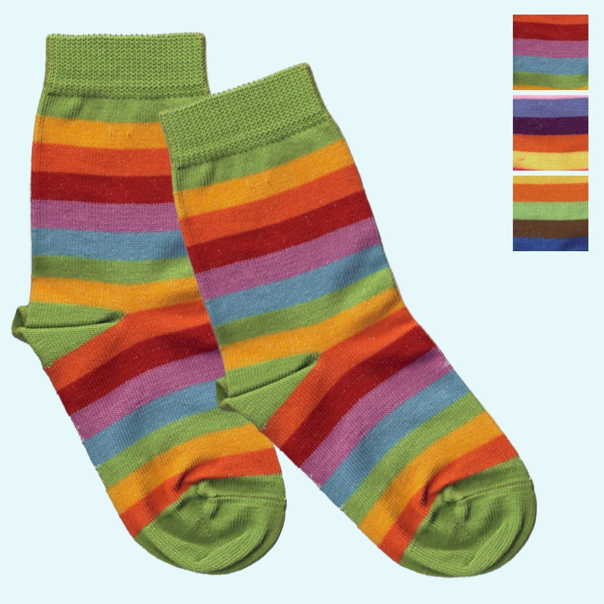 Schöne Socken für Kinder aus Bio Baumwolle - Grödo Schöne bunte Socken für Kinder aus Bio Baumwolle von Grödo