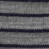 Schurwoll-Ringel: grau-marine