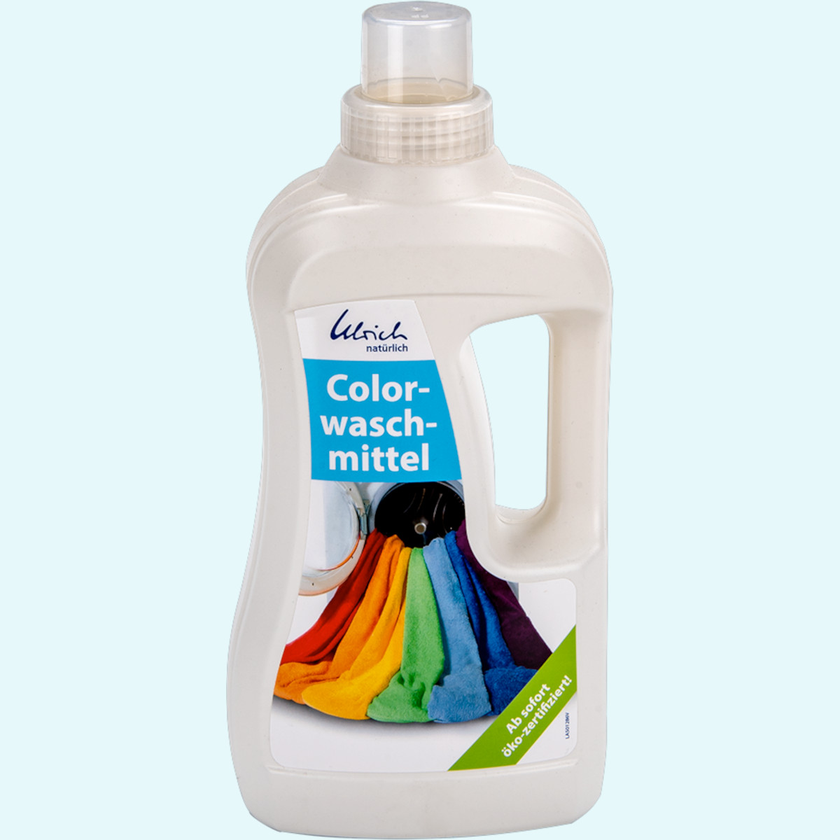 Colorwaschmittel flüssig und ökologisch Ulrich natürlich Color Waschmittel - Natürlich für Deine Bunt-Wäsche - 1L Recyclingflasche