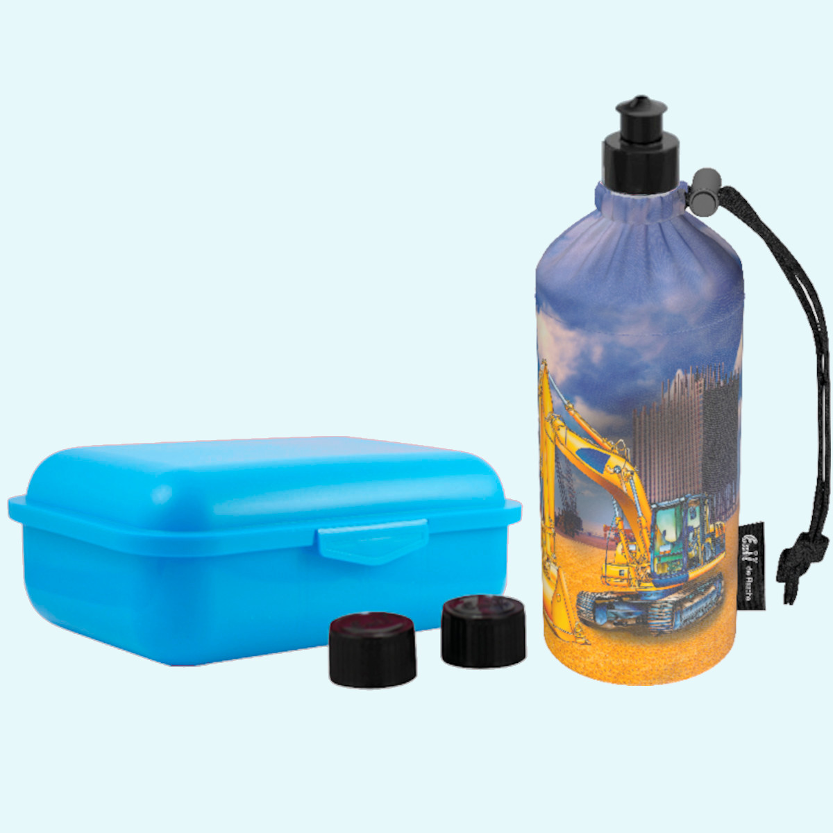 Starter-Set: Emil die Flasche - Flasche, BIO-Brotdose, Trinkcap, Ersatzverschlüsse