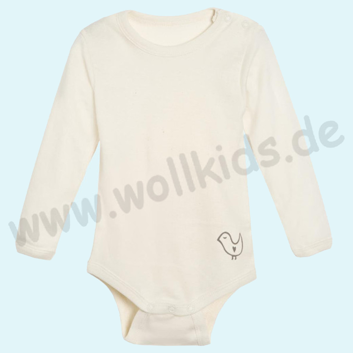 Hautfreundlich, natürlich, weich... Babybody Body - Langarm  aus reiner BIO Baumwolle von Livingcrafts