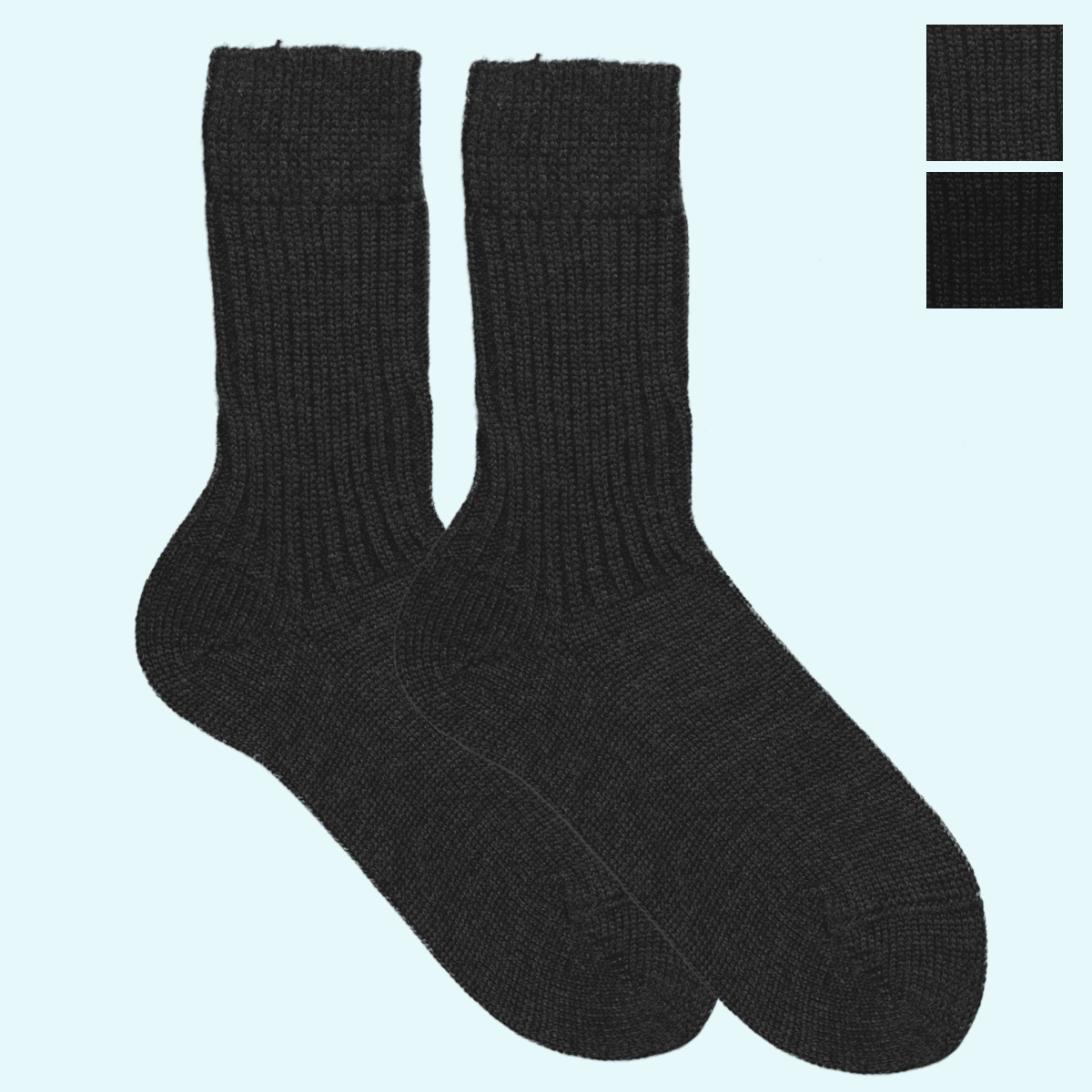 Dicke Winter-Socken aus reiner BIO Schurwolle - muckelig warm