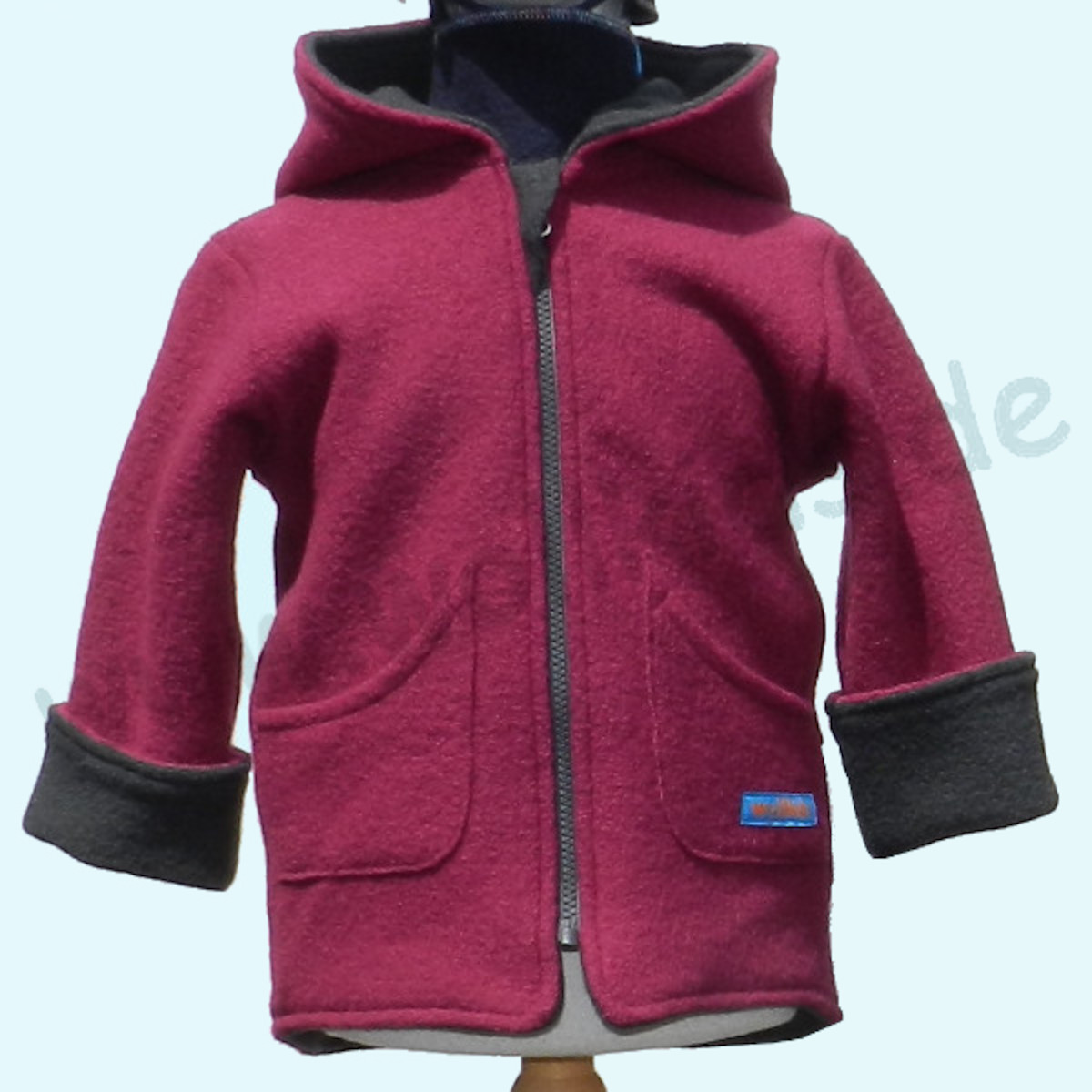 Extra warme Winterjacke - doppellagiger Walk 🌲 auch für den Waldkindergarten