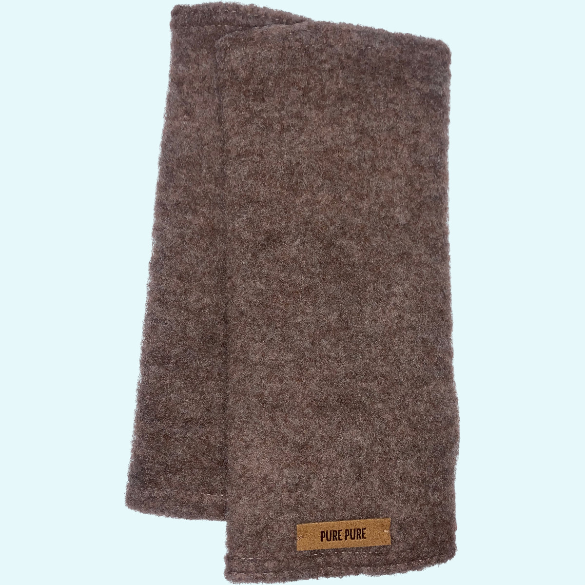 Warme Pure Pure Fleece Handstulpen für Damen 100% Merinowolle Kuschelige Wolle-Fleece Handstulpen & Pulswärmer für Damen aus 100% Merinowolle von Pure Pure