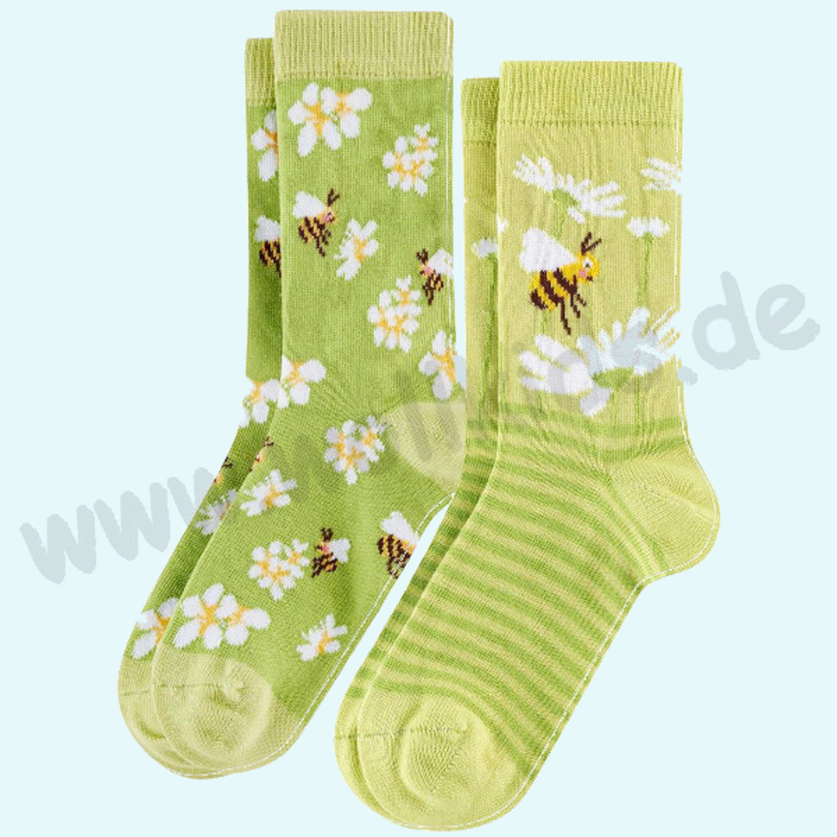 Süße Kindersocken BIO Baumwolle im 2er Pack von Livingcrafts Süße Kindersocken aus reiner BIO Baumwolle im 2er Pack von Livingcrafts
